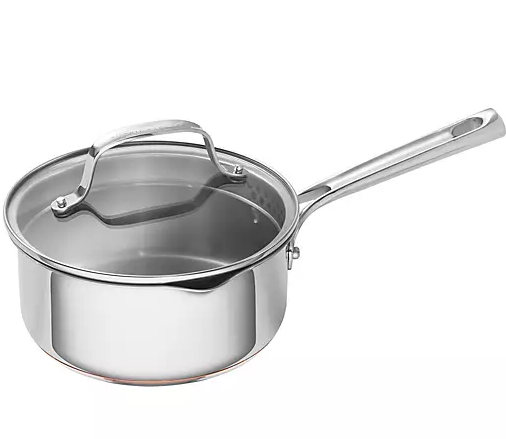 10. Emeril Lagasse 14-Piece Stainless Steel Cookware Set